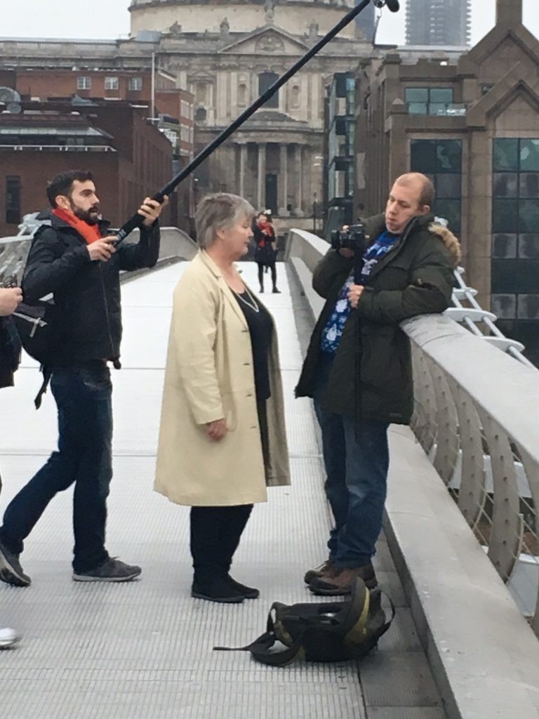 filming