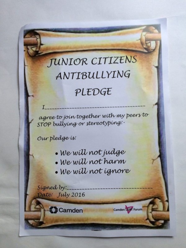 pledge